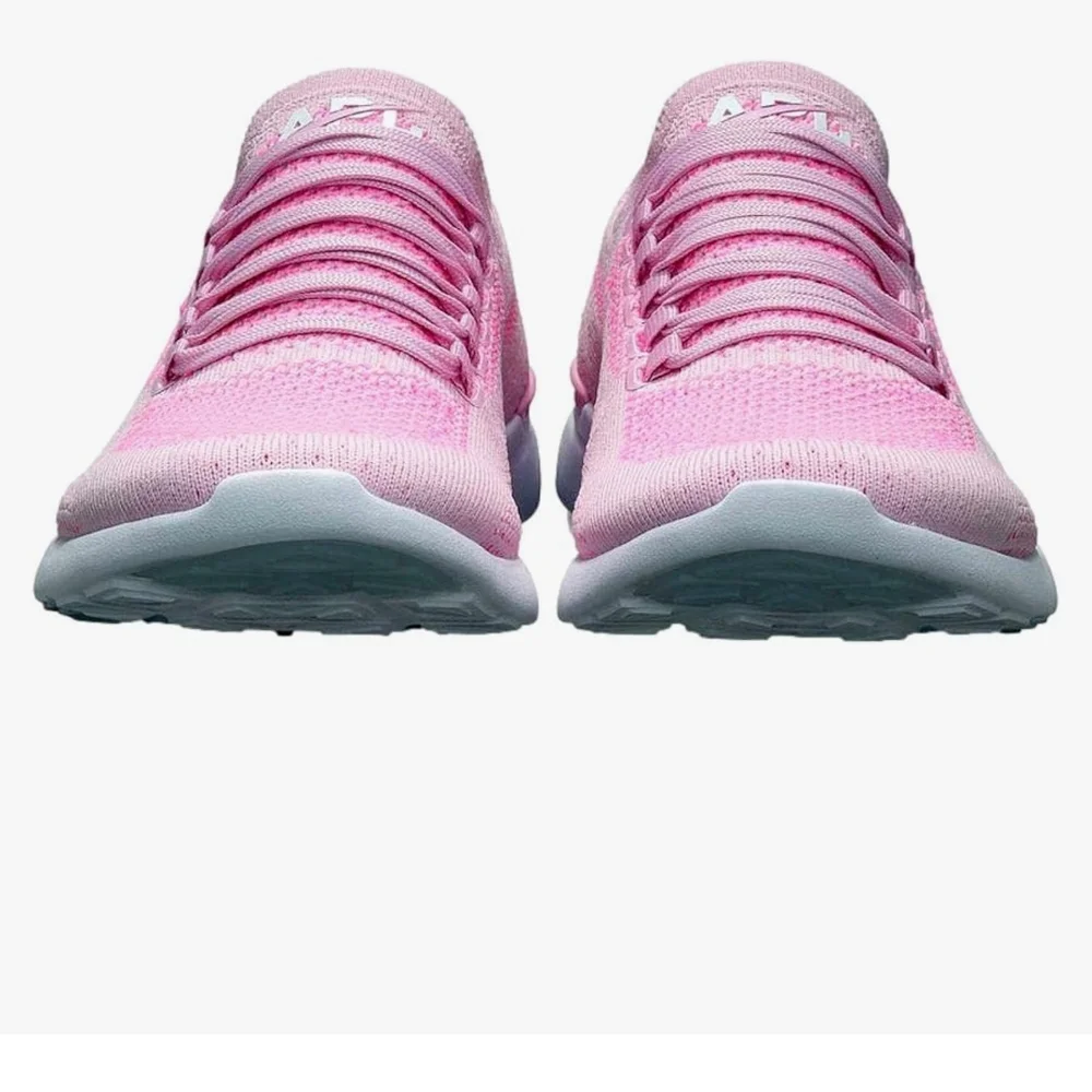 APL Women's Bright Pink Knit Sneakers - Picture 4 of 5